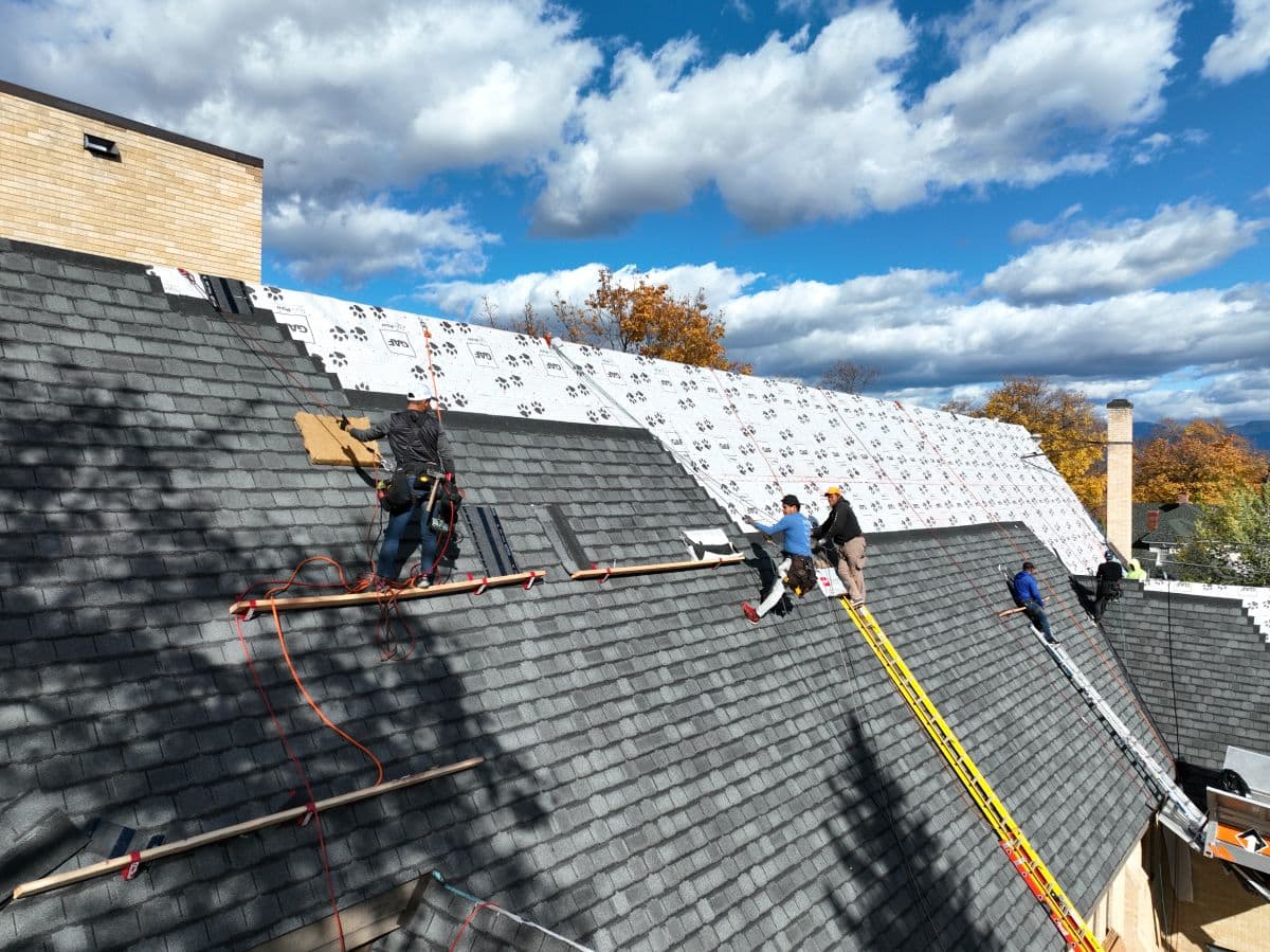 Montana Roofing hail damage roof repair